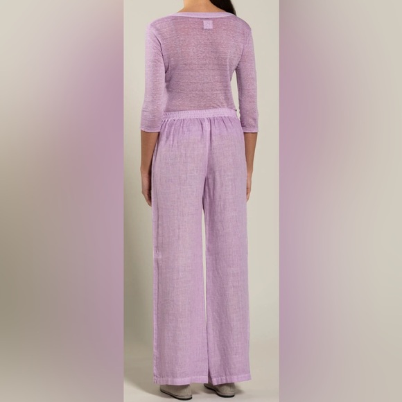 Absolutely stunning brand new linen authentic by  famous Italian designer. - Picture 3 of 16